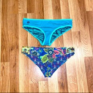 2 Maaji swim bottoms(size M)